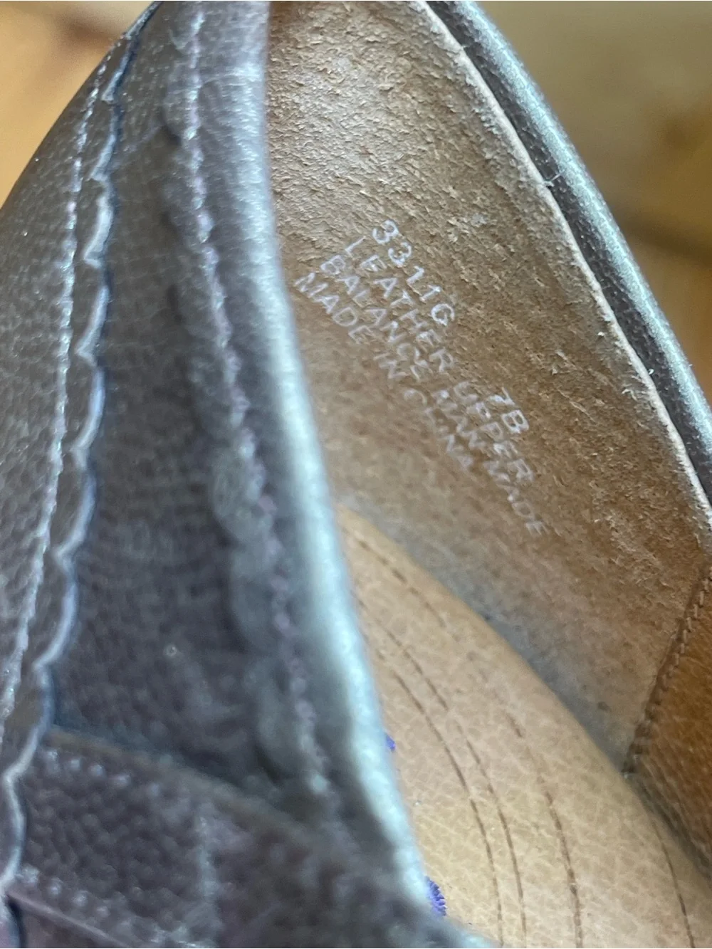 Clarks indigo strap